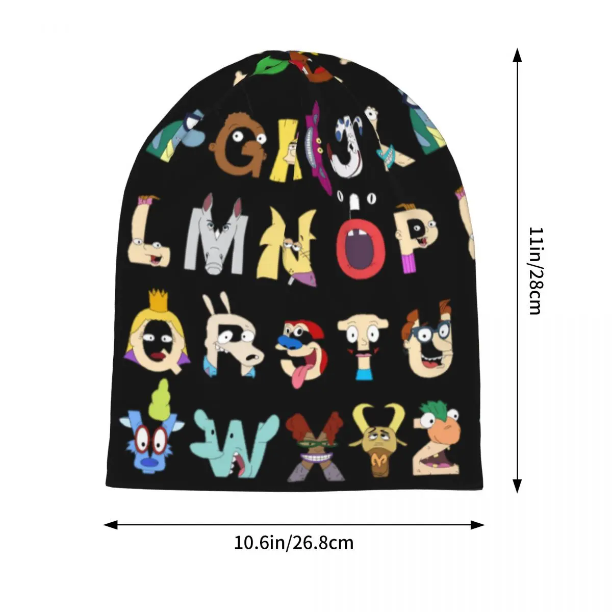 Fashion Hey Arnold Bonnet Knitted Hat Merch Fall Winter Warm Funny Arnold And His Friends Beanies Skullies For Men