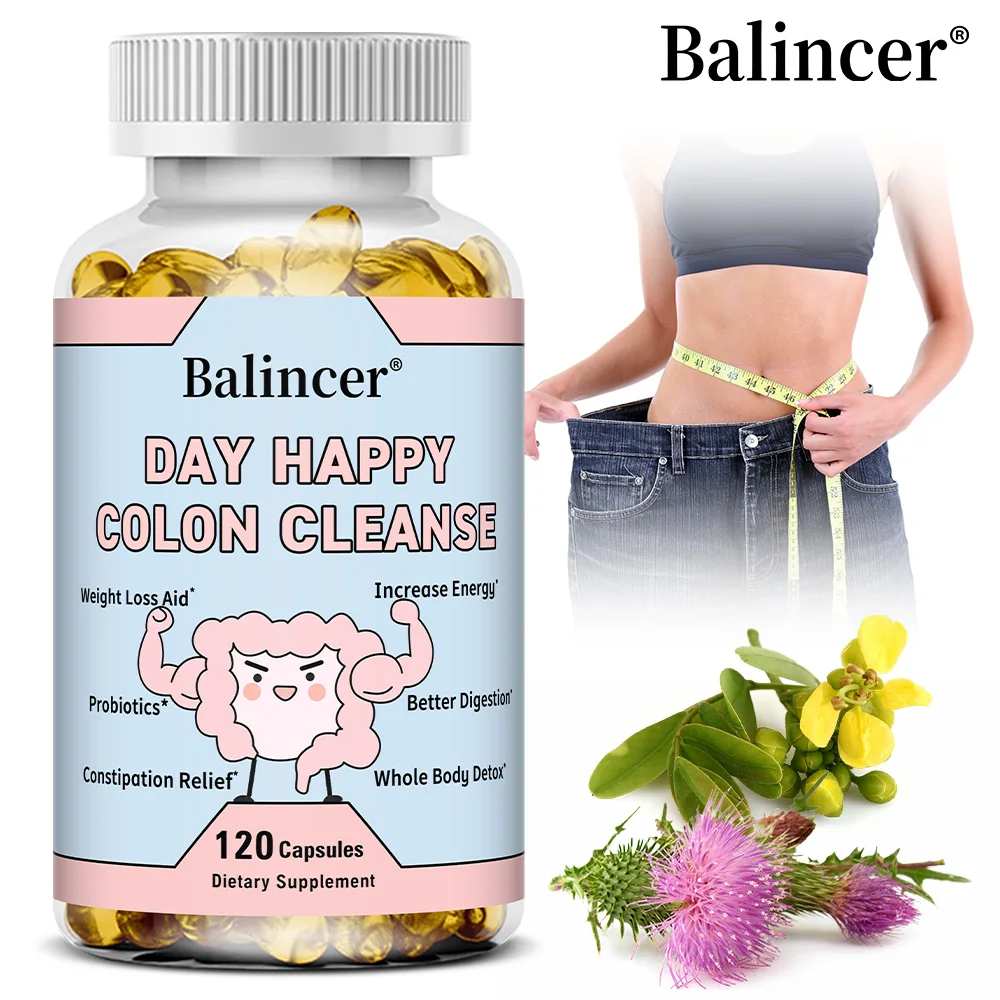 

Colon Cleanse Capsules, Detoxification Constipation & Bloating Relief, Daily Digestive Gut Wellness & Internal Body Conditioning