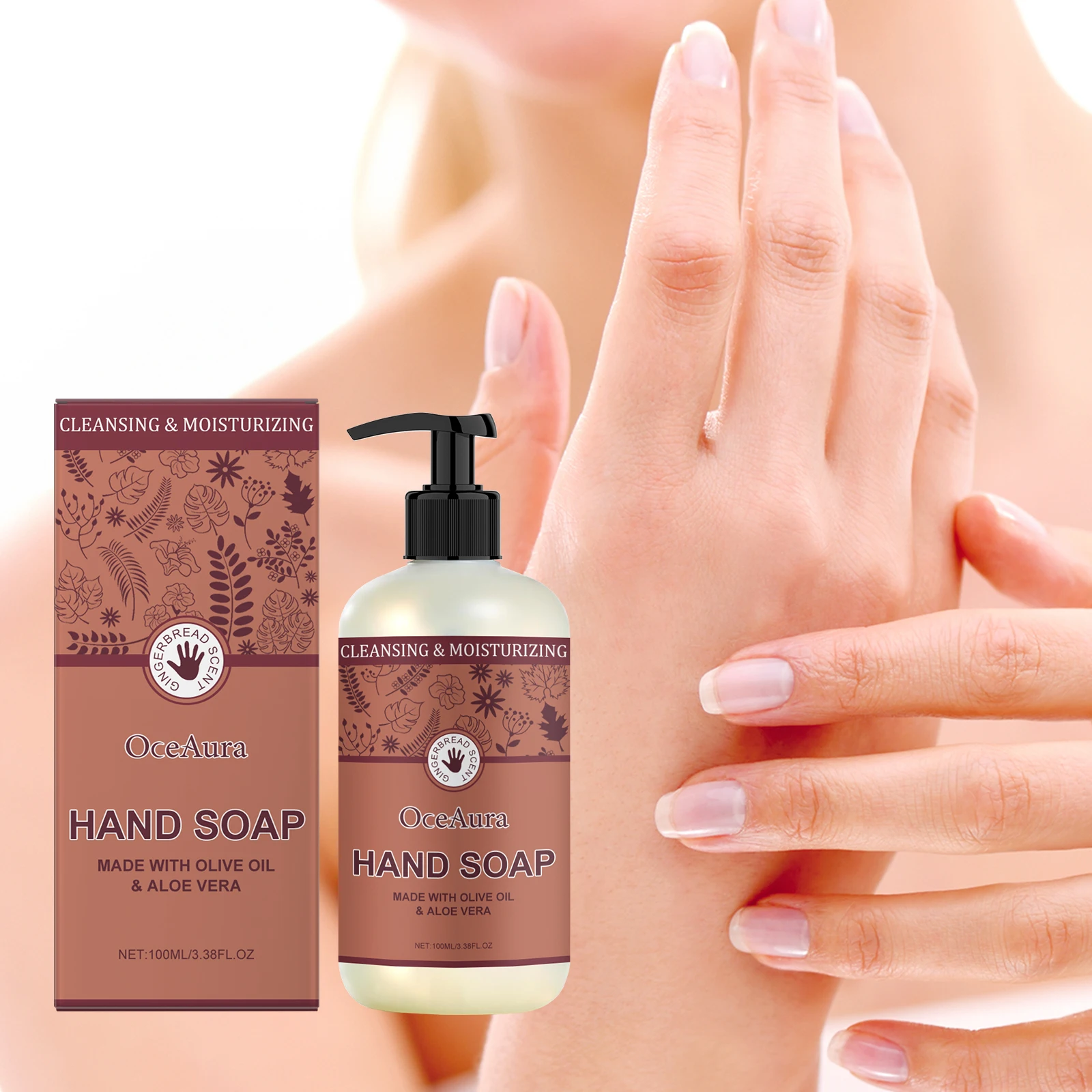 보습 손 소독제는 손 피부를 부드럽게 클렌징하고 촉촉하게 해주며 산뜻하고 향기로운 향기를 남겨줍니다.