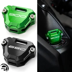 Per Kawasaki Z900 Z650 Z 900 Ninja 650 1000 Versys650 2017-2024 2023 Accessori Moto Chiave In Alluminio Caso Della Copertura Della Protezione