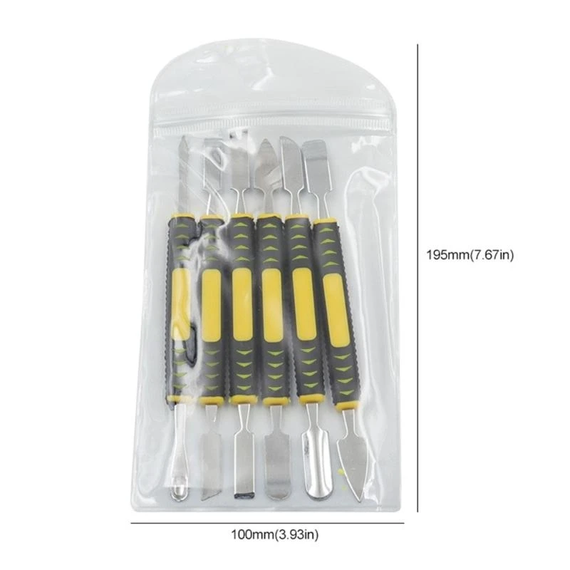 6pcs Metal Antiplip Hander Разборка