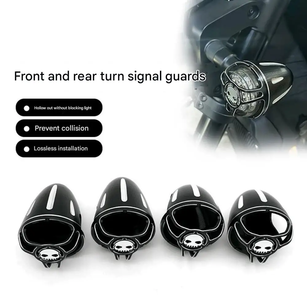 For QJMOTOR SRV 600 turn signal protection cover QJ 600srv srv600 fog light cover driving light protection cover