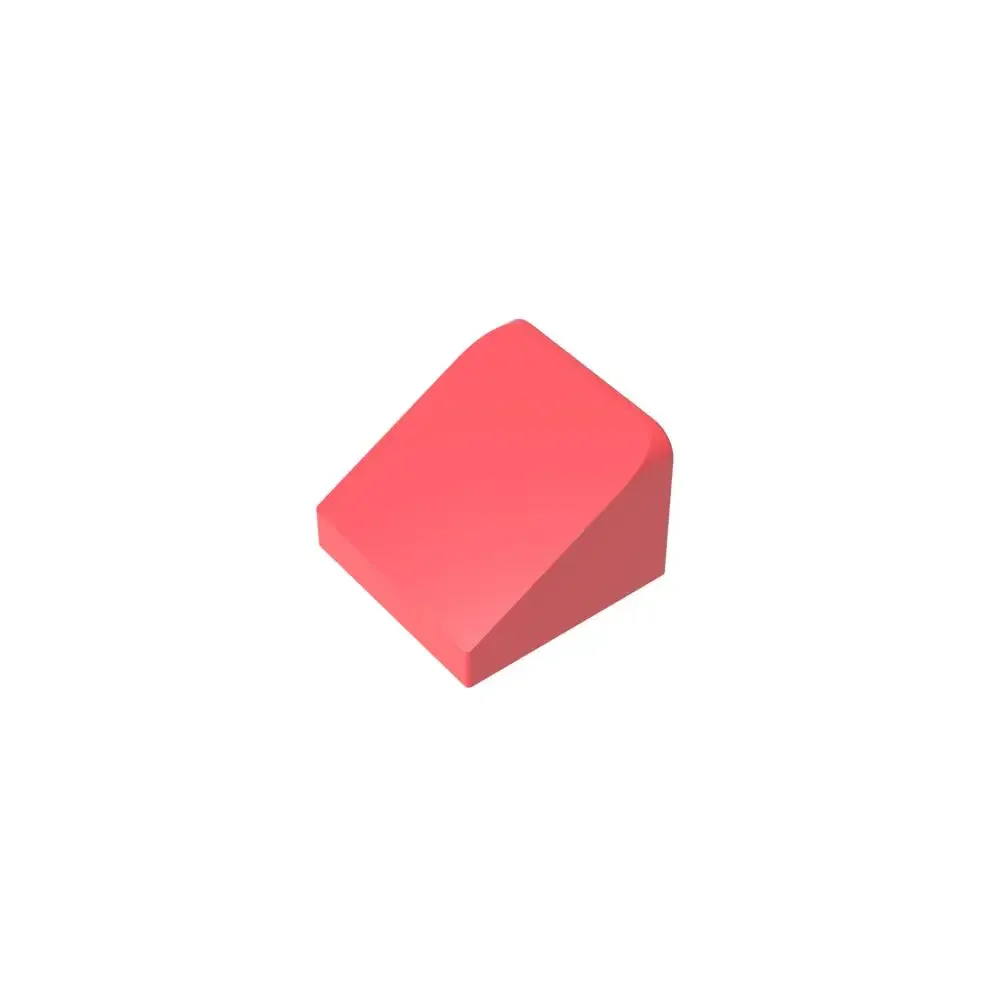 Gobricks 1 szt. Skośny klocek MOC 1 x 1 x 2/3 30 Klocków Kompatybilny z 50746 54200 18862 Modelowe Klocki Konstrukcyjne Prezent dla Dziecka Zabawka Edukacyjna