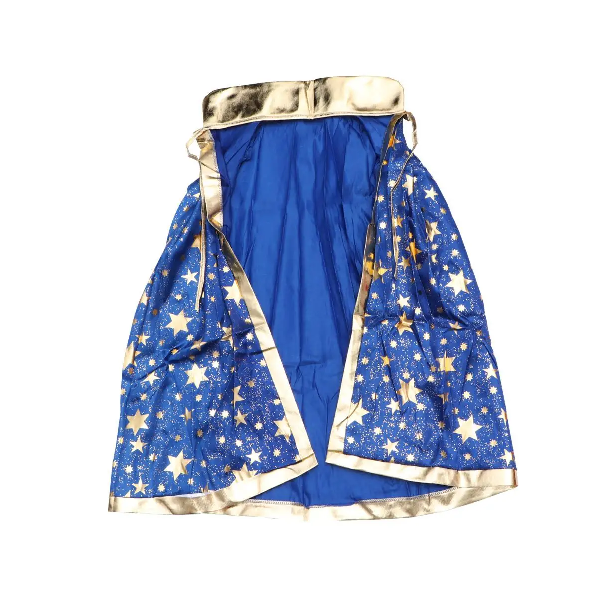 Wizard Cloak Hat Kids Halloween Costumes Bright Color Comfortable One Size Fits Most Creepy Design Long Lasting Cosplay Party