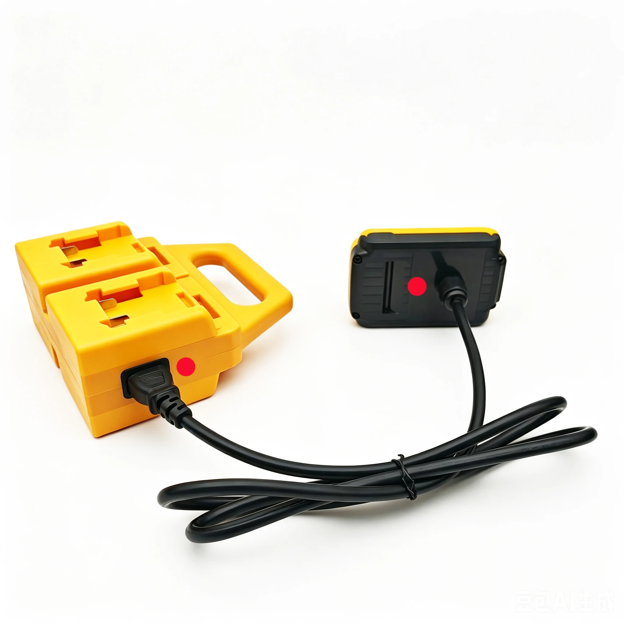 Cable Splitter Extended Line Weight Reducer Adapter For DeWALT Lithium Battery For Milwaukee For Makita For M18 For LXT Machine