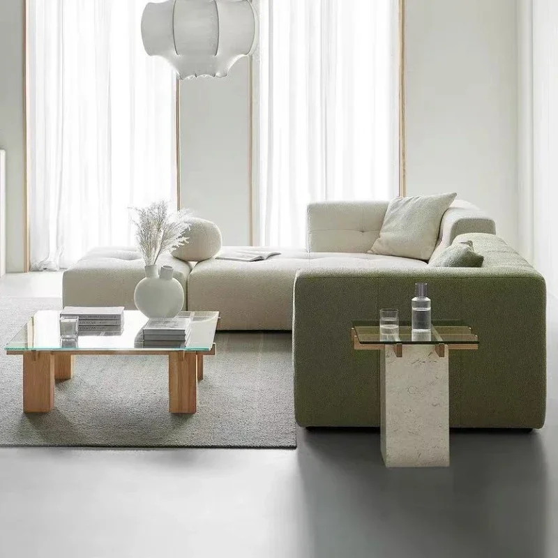 Picture 4: Nordic Solid Wood Side Sofas Table Living Room Simple Lounge