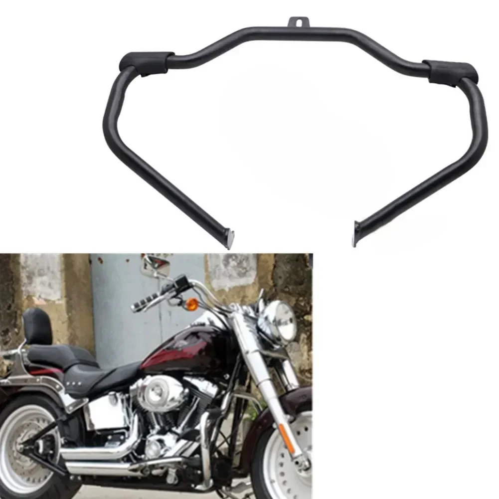 For Harley FLSTC Heritage Softail Classic/ FLSTN Softail Deluxe /FLSTF Fat Boy 00-17 Highway Engine Crash Bar Guard Protector