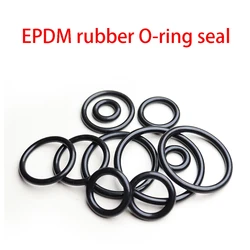 10PCS Black EPDM Rubber O-ring With An Outer Diameter Of 6-160 And A Thickness Of CS2.5mm EPDM Seal Ring