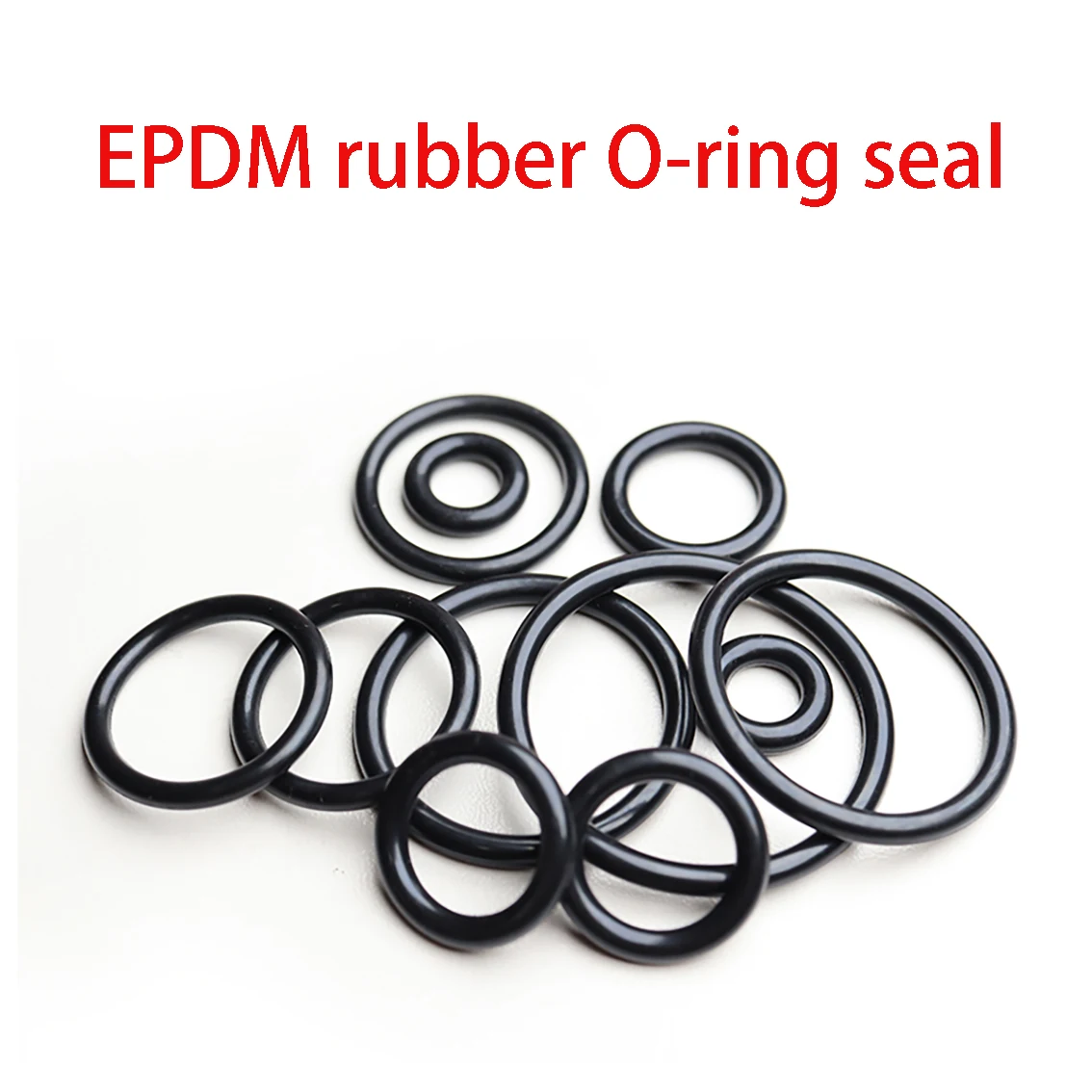 10PCS Black EPDM Rubber O-ring With An Outer Diameter Of 6-160 And A Thickness Of CS2.5mm EPDM Seal Ring