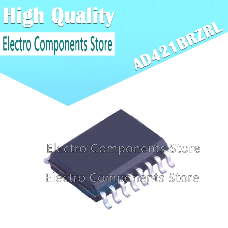 10Pcs/Lot AD421BRZRL SOP16 Digital to Analog Conversion Chip AD421