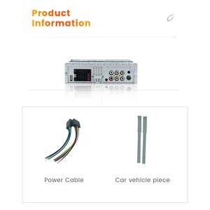 Universal Retactable Screen Radio, Android Auto CarPlay, Multimedia -Video -Player, Smart Vehicle System, BT, FM, USB, 7 Hauptverkäufe multimedia einverrückt - №1