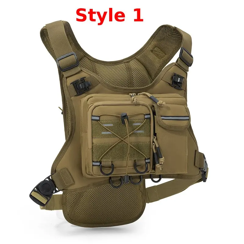 Lauf-Brusttasche Outdoor-Sportweste Rucksack für Wandern Rennen Marathon Tasche Herren Damen Sport Taktische Tasche Camping-Rucksack