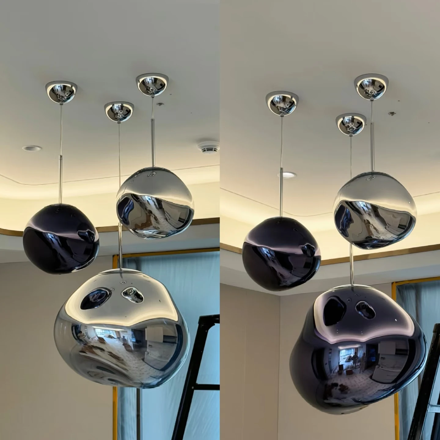 

Modern Lava Loft LED Glass Pendant Light Lighting Living Room Indoor Decor Home Fixtures Kitchen Hanging Pendant Lamp