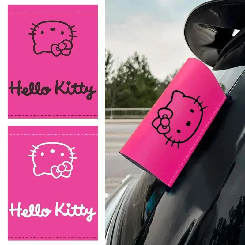 

Sanrio Hello Kitty наклейка для мытья автомобиля, метка для мытья этикеток, наклейки с героями мультфильмов, водостойкий солнцезащитный крем, наклейки для украшения окна, задней двери