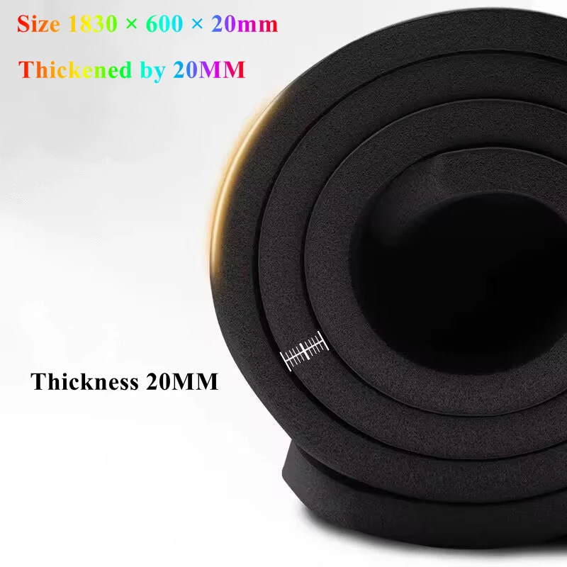 

20MM Thicken NBR Yoga Mat Moisture-proof Outdoor Non-Slip Durable 183x60cm Exercise Fitness Workout Training Camping Picnic Mat