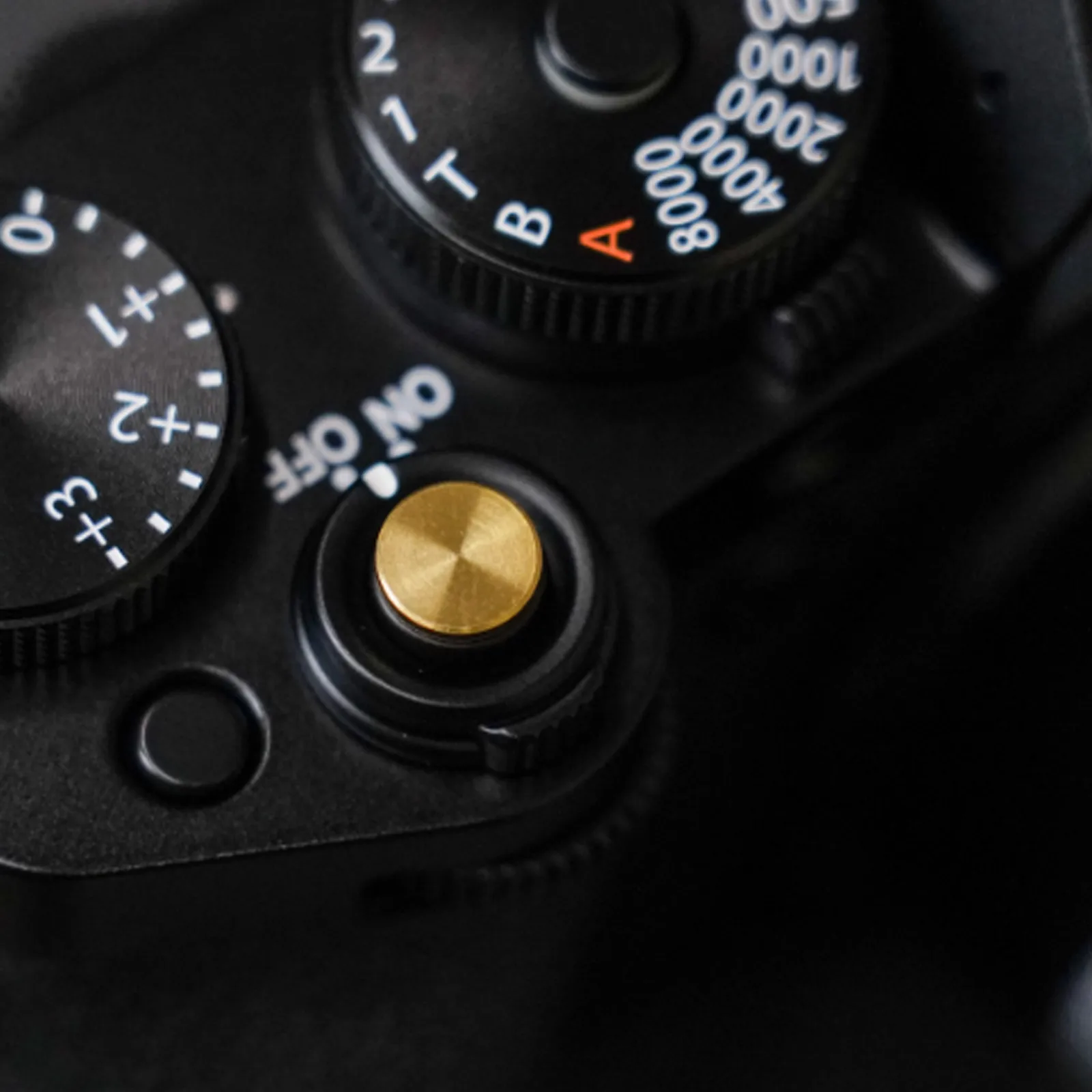 Mini 7mm Brass White Copper Camera Shutter Release Button for Fujifilm Leica Camera Accessory
