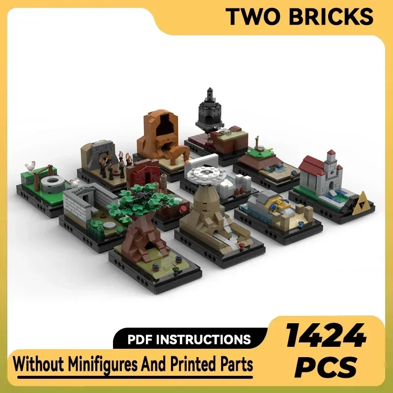 Popular Game Model Moc Building Bricks Strange Dark Dungeon Technology Modular Blocks Gifts Christmas Toys DIY Sets Assembly