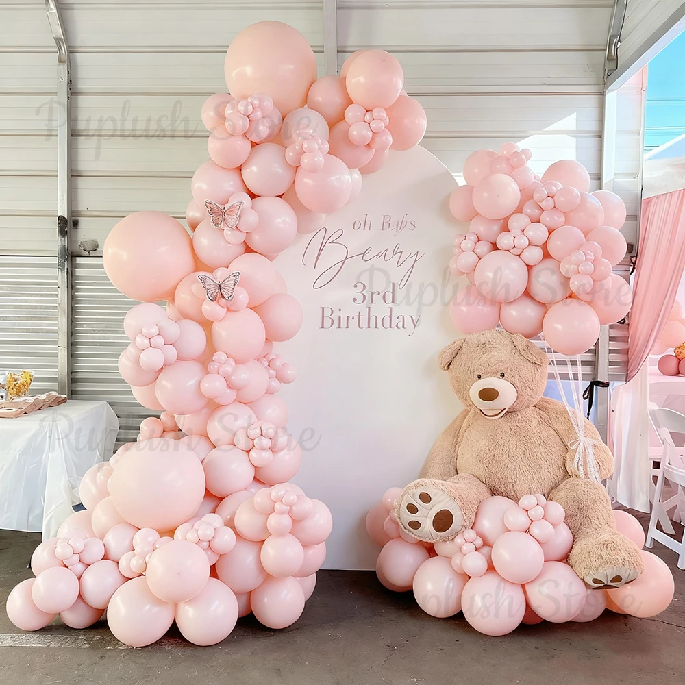 127Pcs Boho Dusty Pink Ballo G - Balloon Arch Kit recension och pris