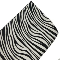 ViapHia 100% Cotton Canvas  Thick & Touch Animal Canvas Series Stripe Printed Fabric Sewing Cloth Dress Textile Tissue