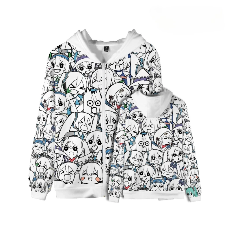 Новый Хацунэ Мику Kawaii персонажи аниме зимняя толстовка с капюшоном по периметру приливный ток сюрприз подарки на день рождения двух размеров