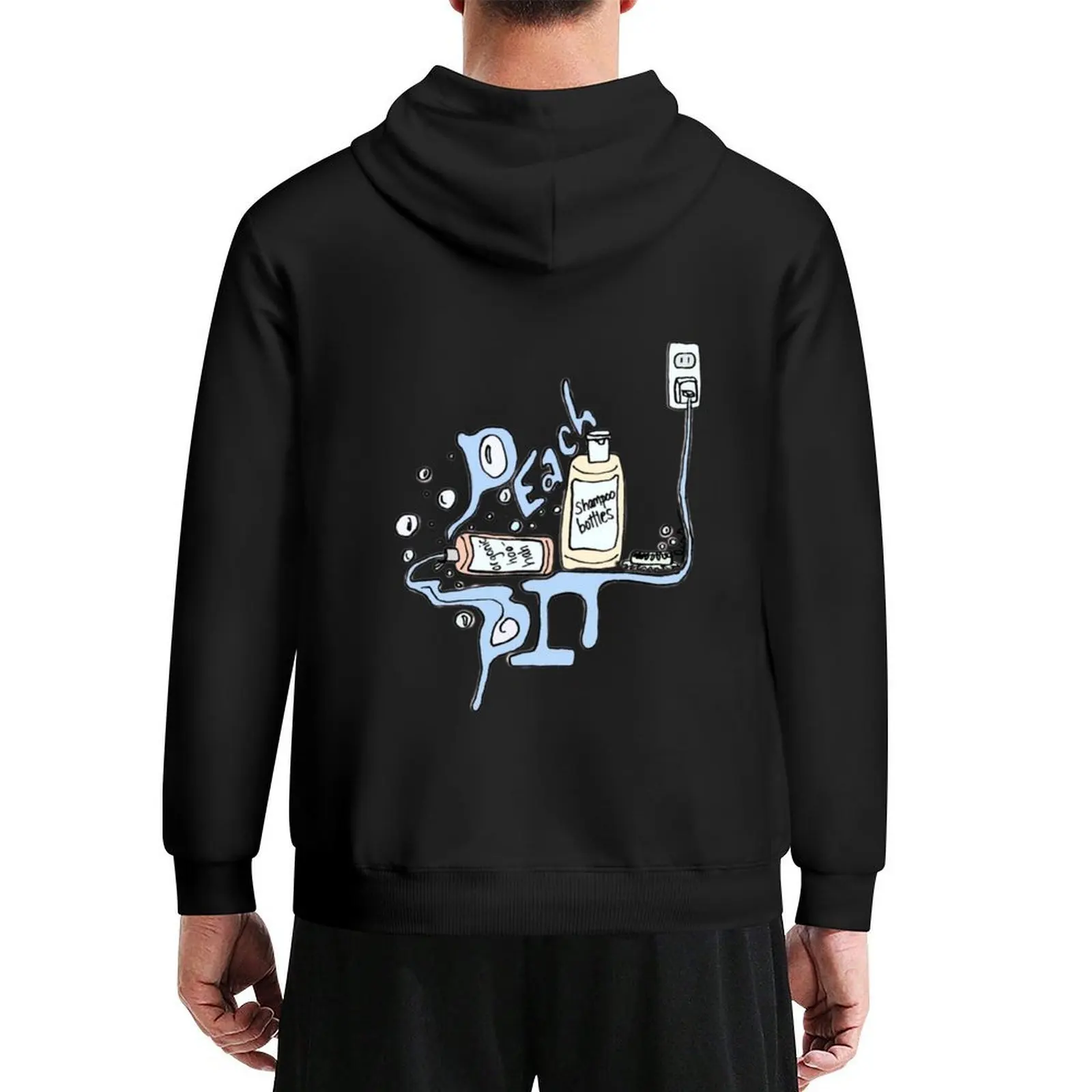 

PEACH PIT SHAMPOO BOTTLES (original, colour) Hoodie men's autumn clothes men wear autumn clothes japanese style anime hoodie