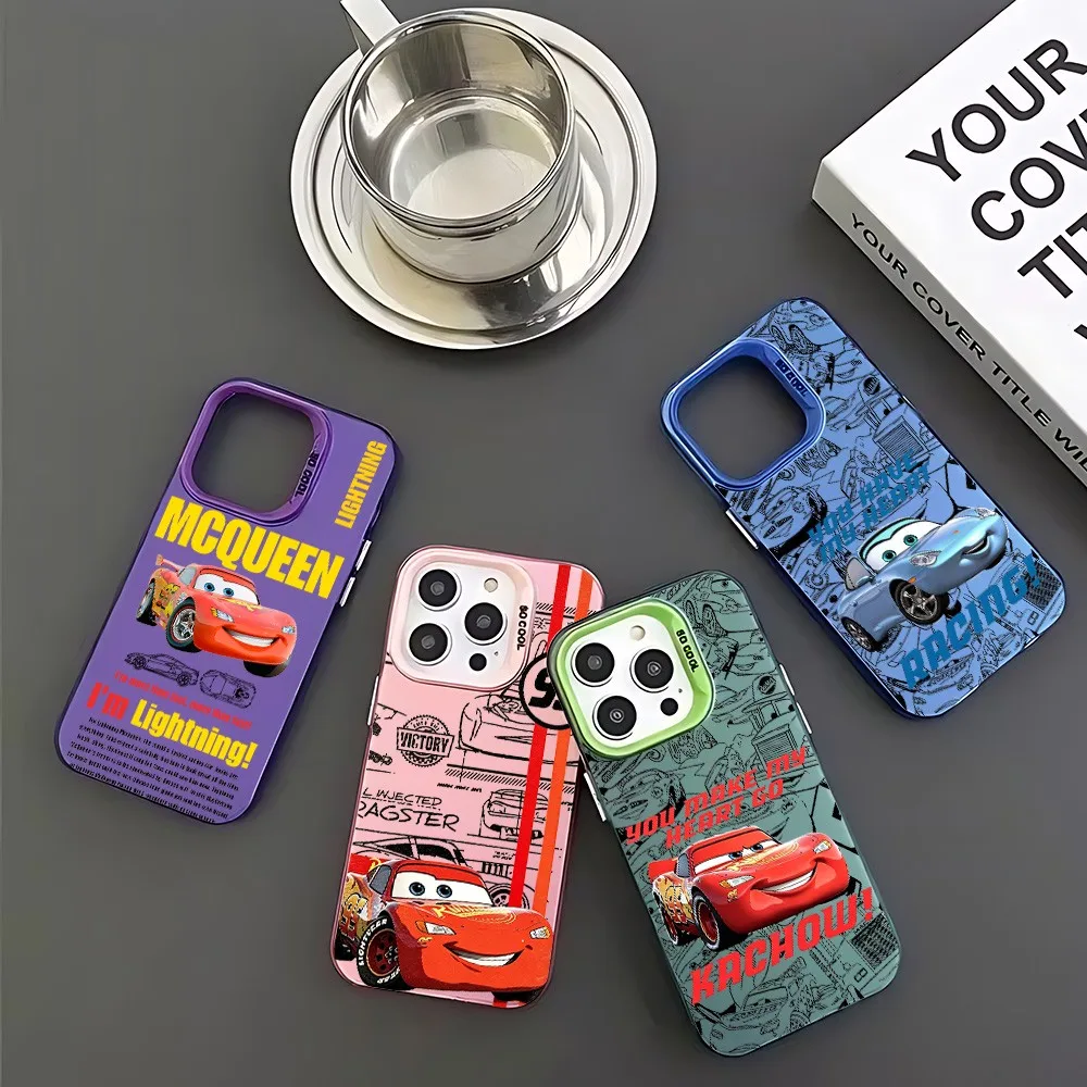 NEW L-Lightning McQueen Art Phone Case for Samsung Galaxy A27 A37 A57 A17 A35 A55 A25 A56 A54 A36 A34 A26 5G