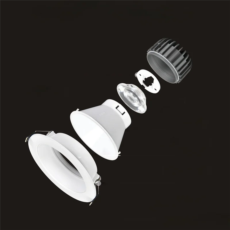 

MCGS-Aluminum LED Spot Light 7W Recessed Ceiling Downlight Lamp Bulb 110V 220V Showcase Decorative Lighting