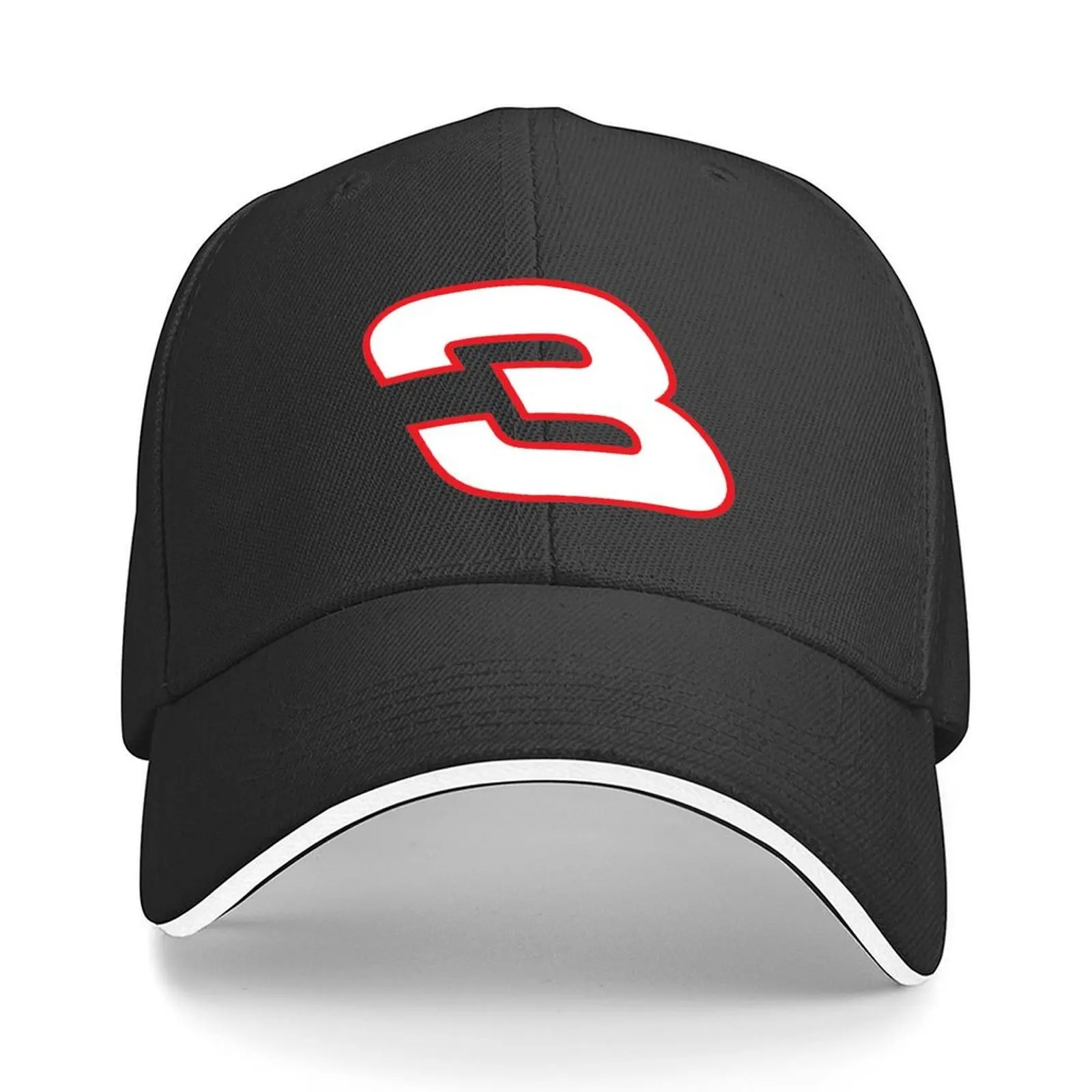 

#3 Dale Earnhardt Baseball Cap Visor winter hats for men Thermal Visor Hat Man Luxury Men Hats Women's