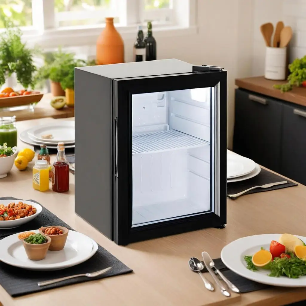 

Мини-холодильник со стеклянной дверью, 21 л, мороженое, мороженое, дуриана, витрина, морозильная камера, морозильная камера.