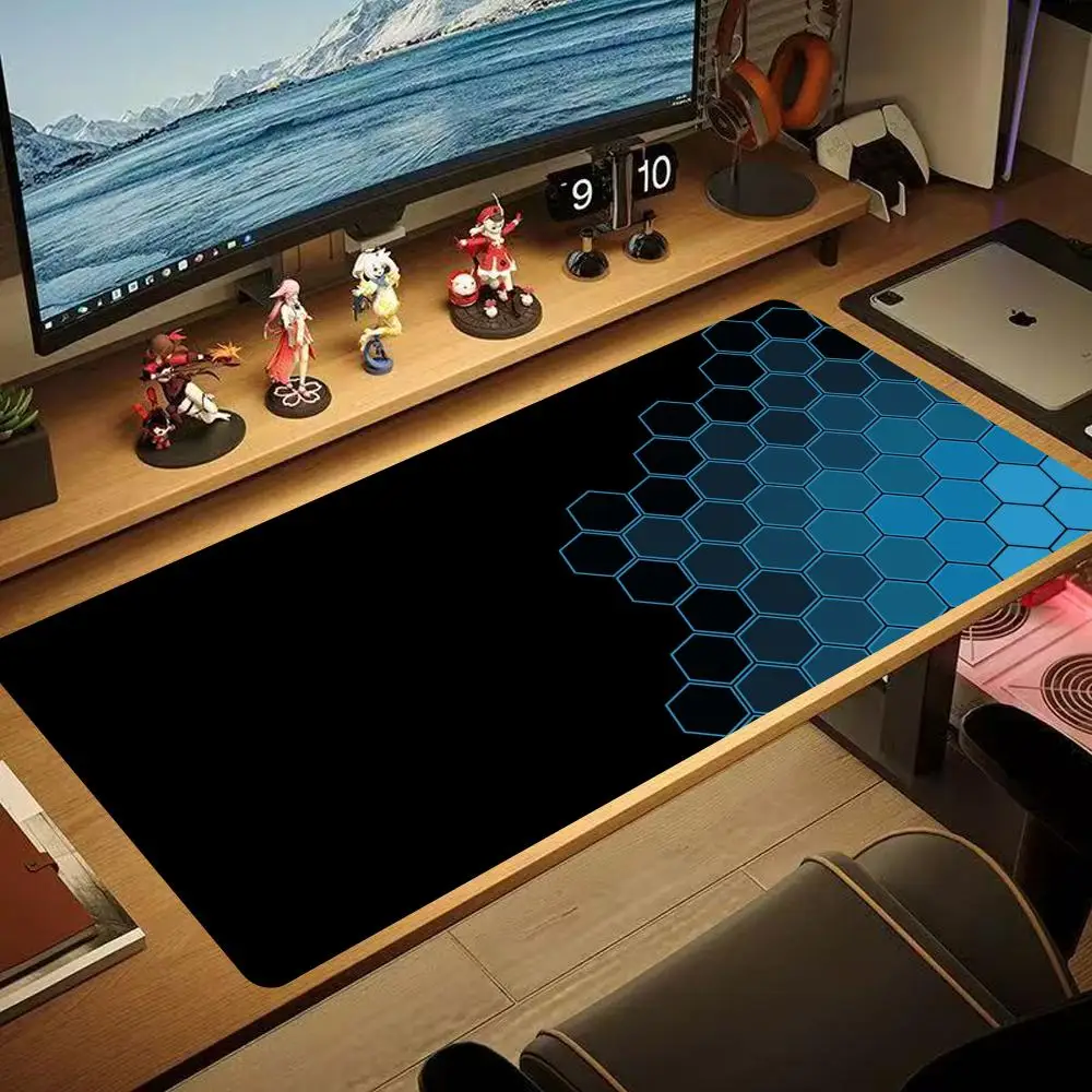 

Коврик для мыши с геометрическим рисунком, 90x40 см, нескользящий, игровой коврик для мыши, коврик для мыши для киберспорта, игровой коврик для механической клавиатуры, XXL коврик для стола