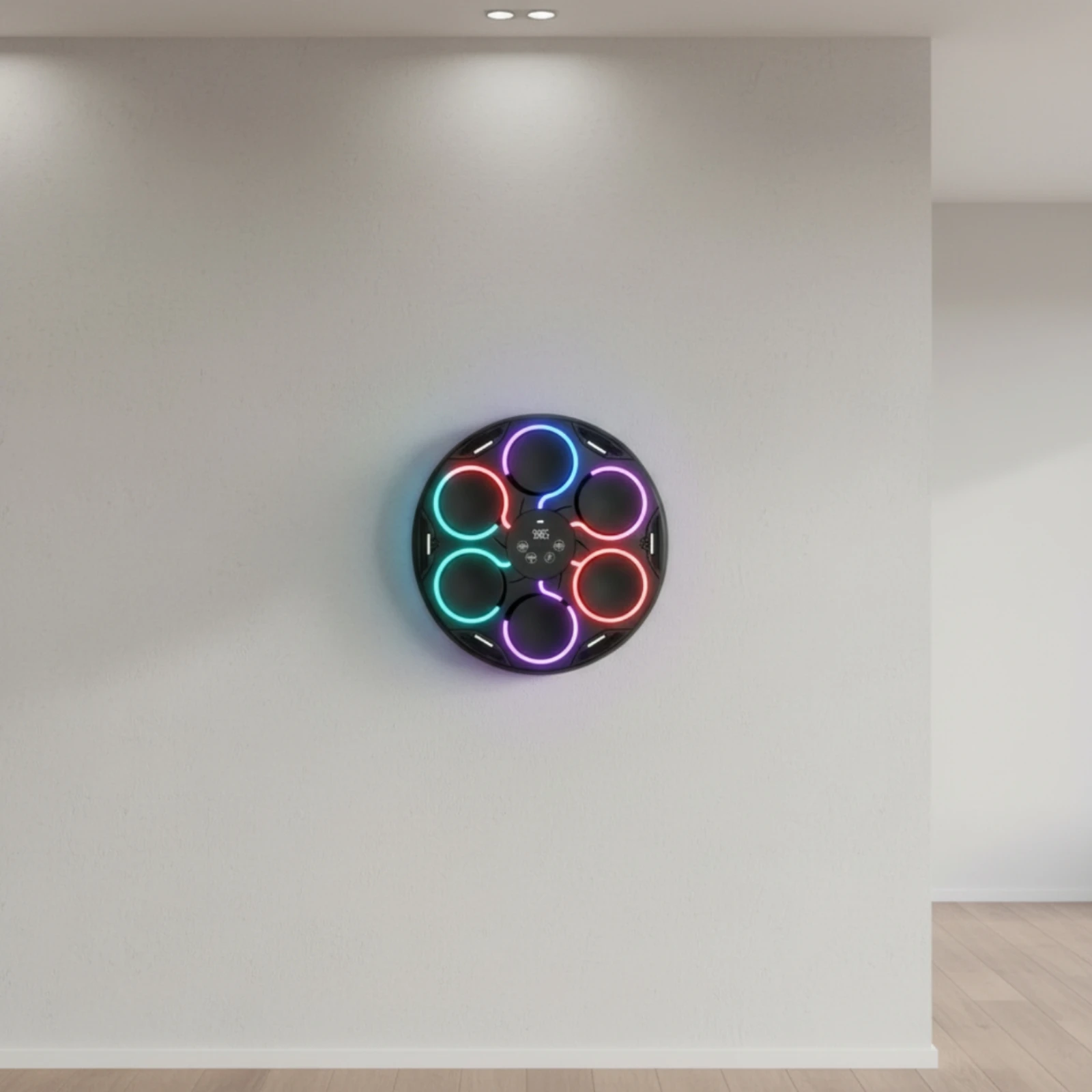 Wall Mounted Boxing Target Shock Absorbing Wall-Mounted Smart Music Boxing Target Music Punching Machine Long-Lasting Stress