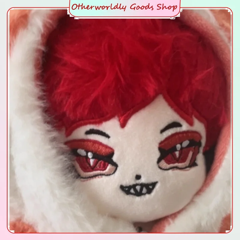 Hazbin Hotel Alastor 20 cm bambola di cotone giocattoli di peluche Anime periferica decorazione da collezione regali di festa in magazzino Kawaiii