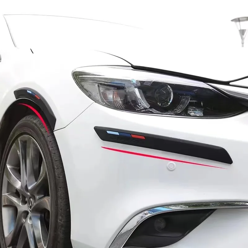 Car Guards Arch Wheel Eyebrow Black White Fender Flares for Car Protection Automobile Modification Decoration - view 3