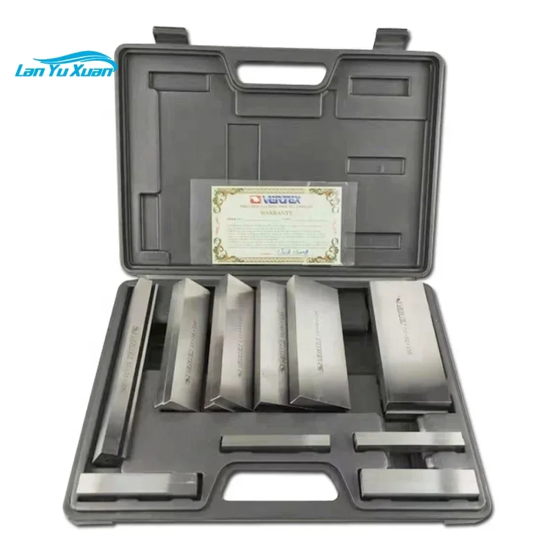 VERTEX ground parallels 18 pcs Vise parallel plate Used for vise clamping workpiece parallel height VP-100
