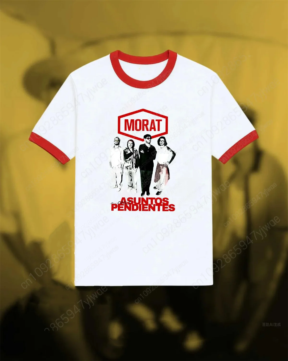 YEM Pop et musique folklorique T-Shirt Morat membre imprimé T-Shirt à manches courtes ample et confortable Fans T-Shirt d'été pour femmes