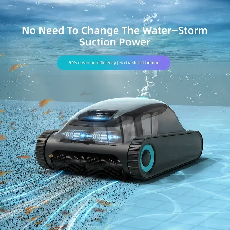 For Aiper Automatic Wireless Pool Cleaning Robot High Power Underwater Suction Device for Swimming Pool Bottom Sewage Removal