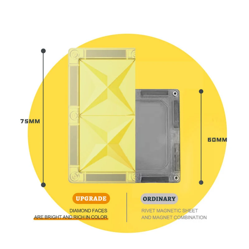 Blocos de construção magnéticos tamanho grande diy ímãs brinquedo para crianças designer montar tijolos conjunto de construção presente natal para crianças