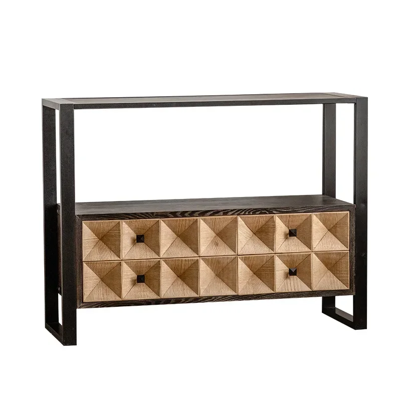 

Living room storage porch table household storage drawer cabinet