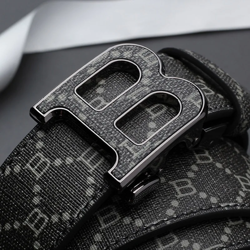 Hohe Qualität Business Männer Gürtel Luxus Marke Designer berühmte Gürtel für Jeans, Strap Männlich Metall Schnalle Casual hosen gürtel – Detail 5