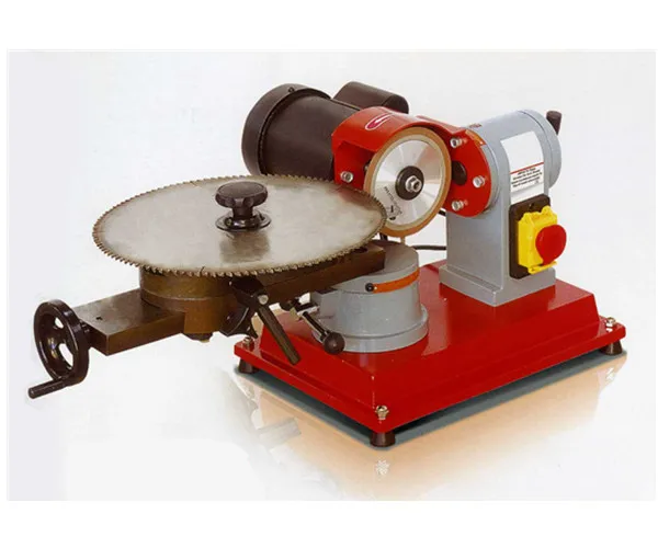 Round saw blade sharpening machine