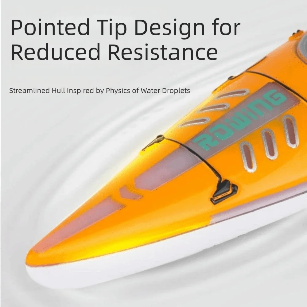 2.4G Remote Control RC Boat Light Rowing Paddling Speedboat Mini Size Rechargeable Battery Remote Control Boat