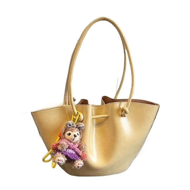 

Premium Foreign Style Bag Women's New Summer Fashion Versatile Shoulder Underarm Bag Commuter Portable Bucket Pretty Handbags
