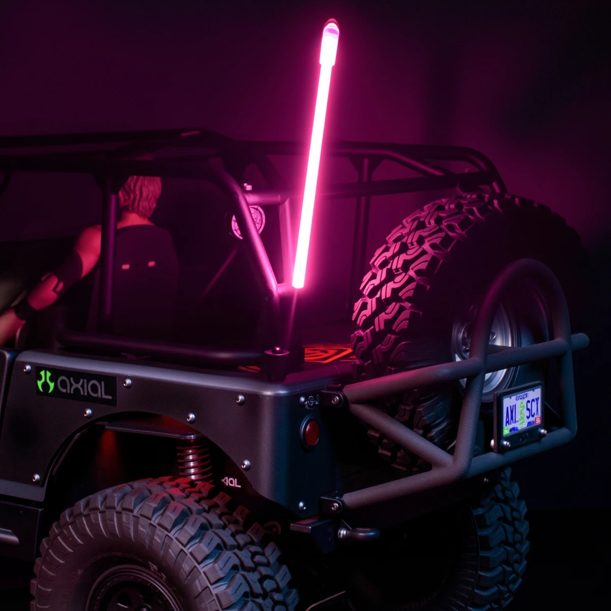 LED Rückleuchten Nacht Scheinwerfer Umgebungslicht für 1/10 1/8 RC Auto Axial SCX10 Traxxas TRX4 D90 Dekorieren Zubehör DIY – Detail 5