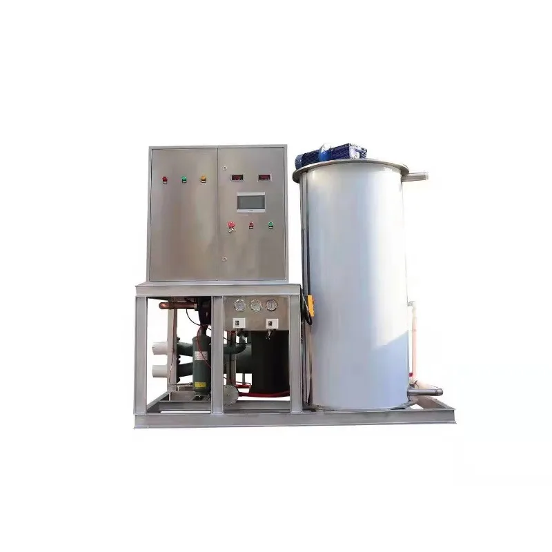 Slurry Ice Machine Factory Trawler On Board Chiller For Squid Prawn Longline Haul Processing Ultra Fast Industrial Grade
