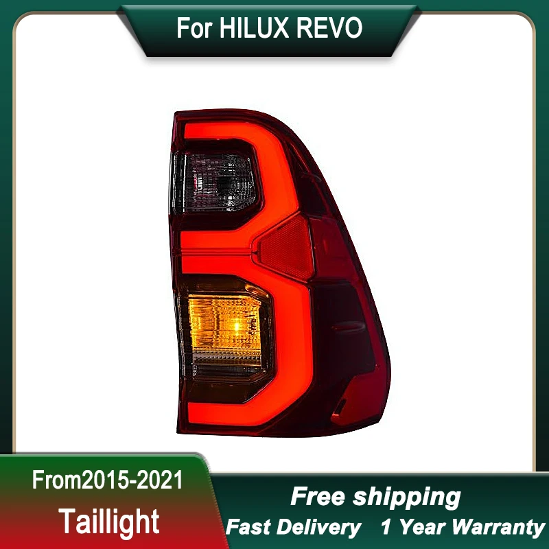 Hot Car Led Tail Lights For Toyoto HILUX REVO 15-21 full LED Tail Light Tail Lamp Dynamic Turn Signal Light Tail Lamp Assembly