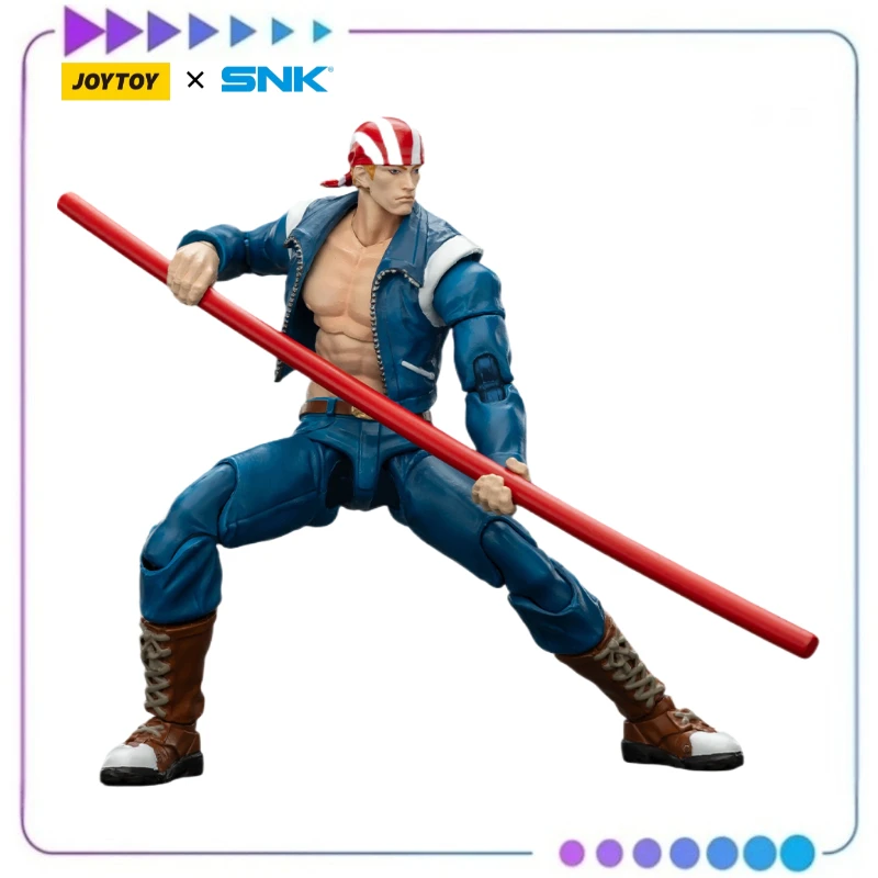 

【Предпродажа】JOYTOY SNK KOF '98UM '97 Специальная команда Билли Кейн 1/18 Фигурка Модель игрушки