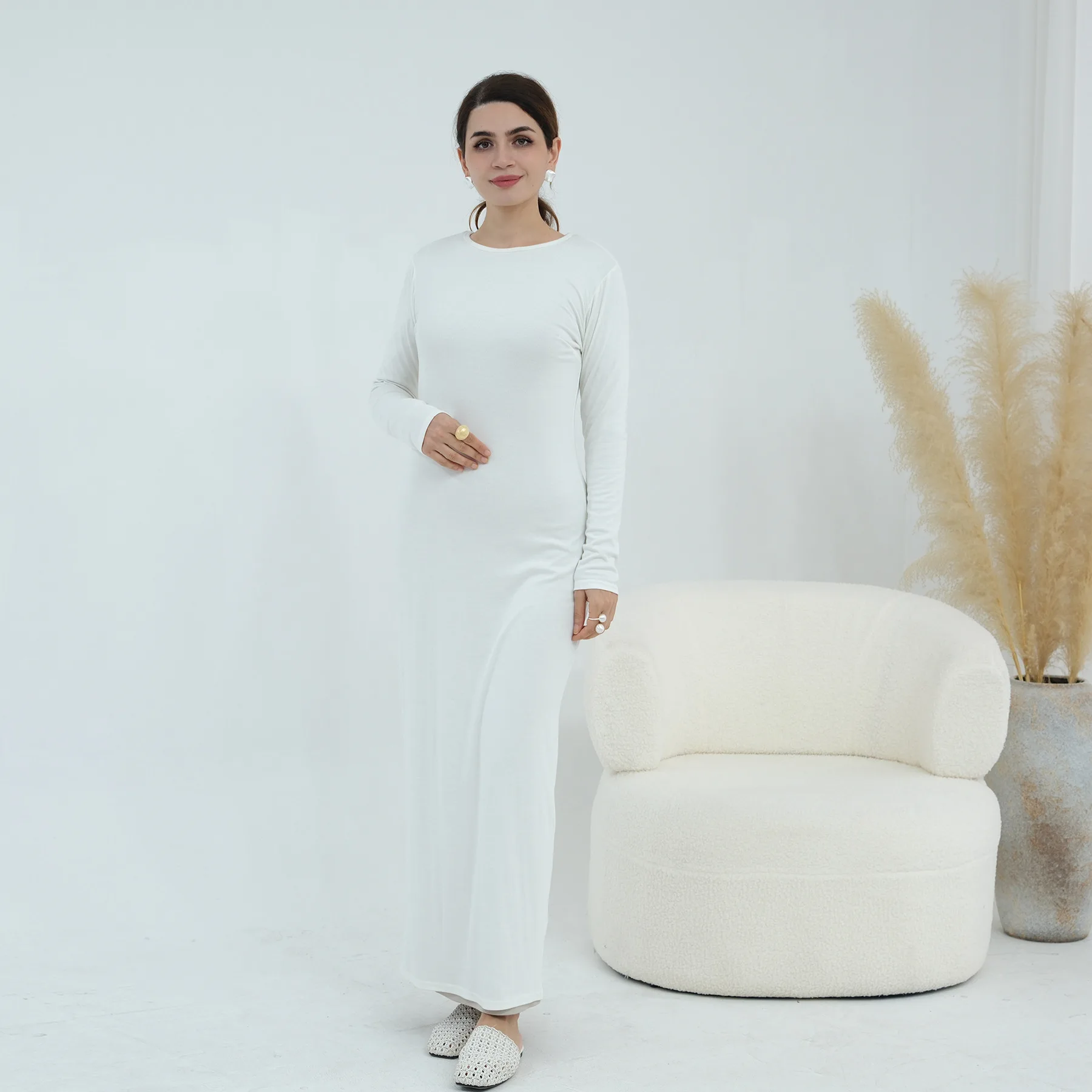 

Повседневные мусульманские платья-абайи для женщин на Ид Мубарак, турецкие абайи, дубайские кафтаны, платья-робы, кафтаны в марокканском стиле, 8 цветов