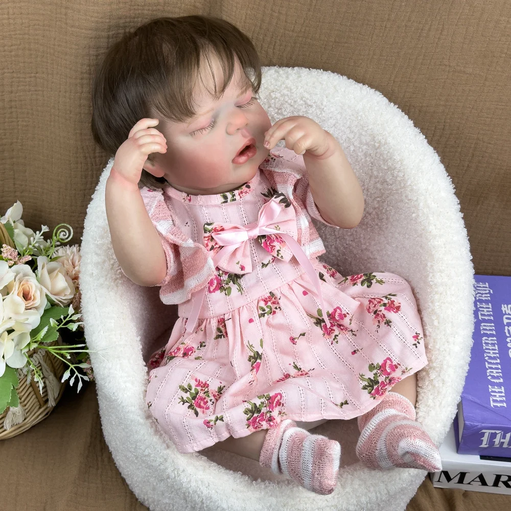 

Warm And Soft Simulation Reborn Doll 50cm Vinyl Doll Doll Toy Can Sit Or Lie Down With Movable Limbs Reborn Baby W-2170