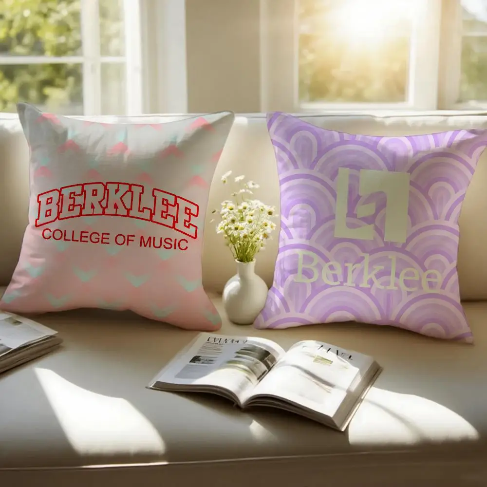 Berklee College Of Music Cushion Cover Sofa Cushion Cover Personalized Gift Living Room Home Decor Pillow