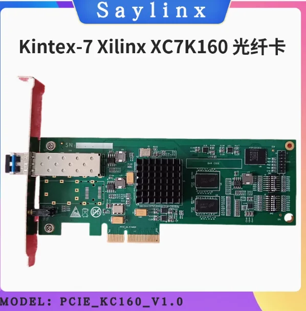 For XILINX Kintex-7 XC7K160T FPGA development board accelerates fiber optic PCIE